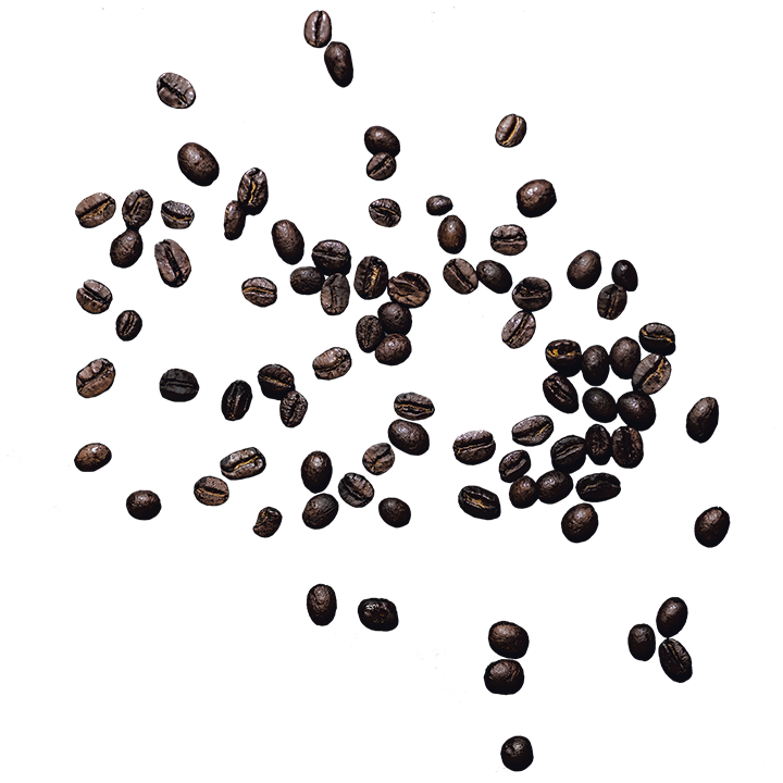 Loser Kaffeebohnen