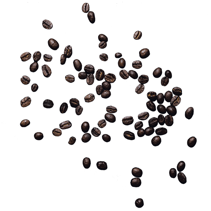 Loser Kaffeebohnen